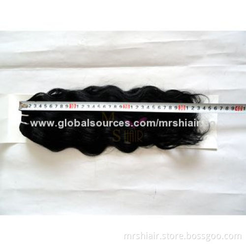 100% Human Hair, Natural Wave, 16 Inches Natural Color